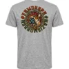 #nazismobben 01 T-Shirt Herren grau