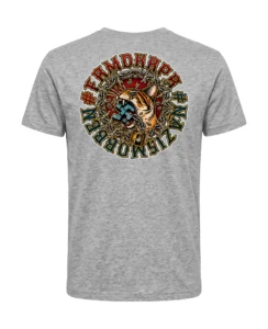 #nazismobben 01 T-Shirt Damen grau