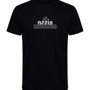 #nazismobben 03 T-Shirt Herren schwarz Vorderseite