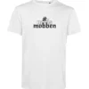 #nazismobben 03 T-Shirt Herren weiss Vorderseite