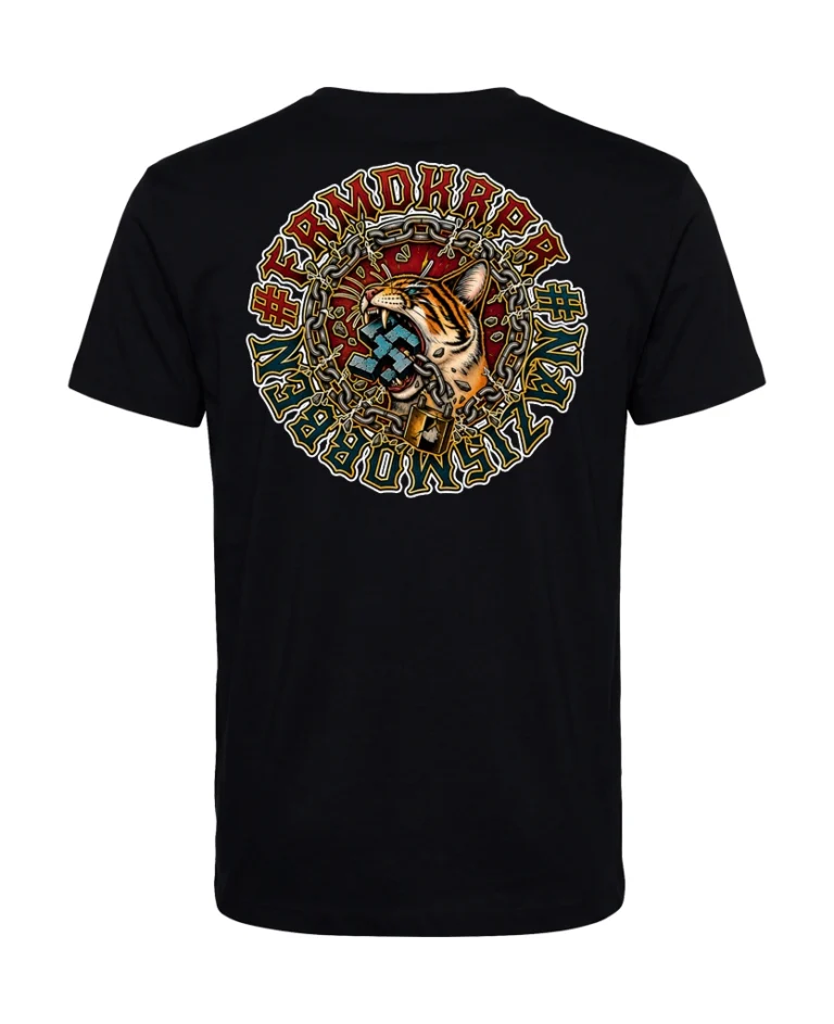 #nazismobben 01 T-Shirt Herren schwarz