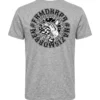 #nazismobben 02 T-Shirt Herren grau